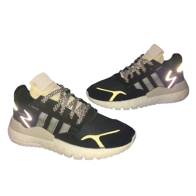 adidas WMNS Nite Jogger Core Black Carbon Raw White