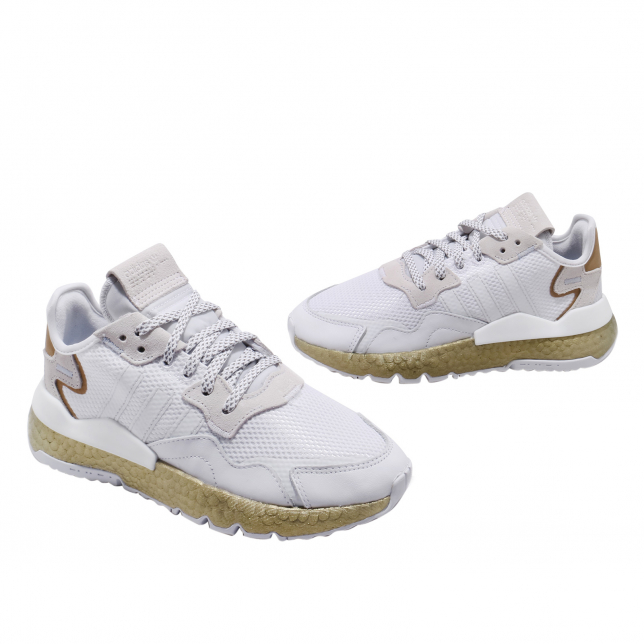 adidas WMNS Nite Jogger Footwear White Periwinkle