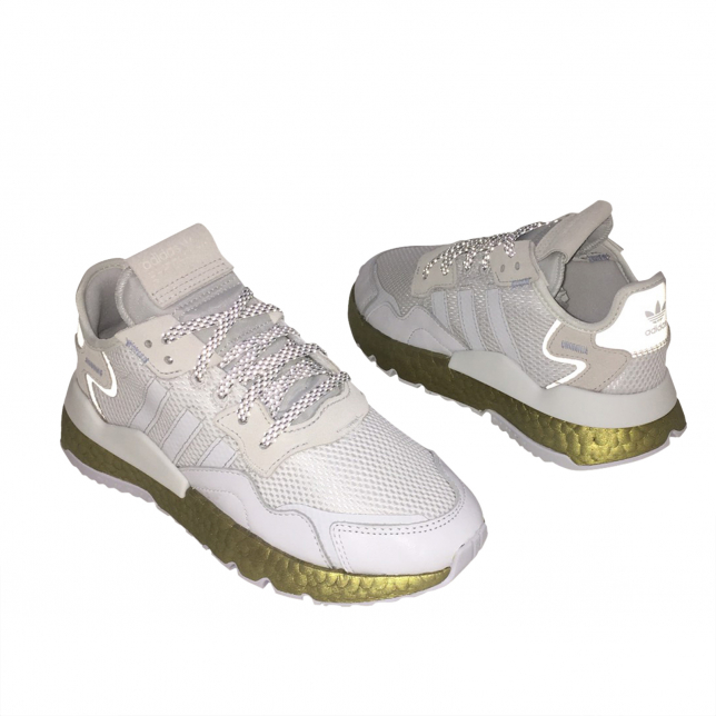 adidas WMNS Nite Jogger Footwear White Periwinkle