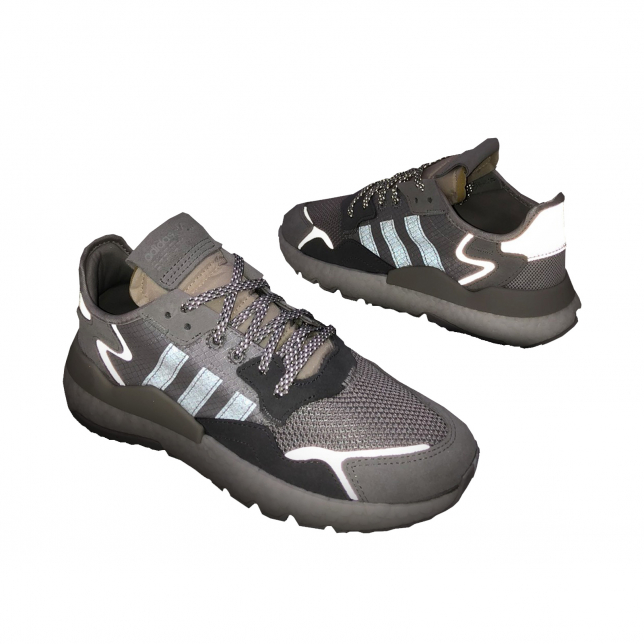 adidas WMNS Nite Jogger Grey One Crystal White