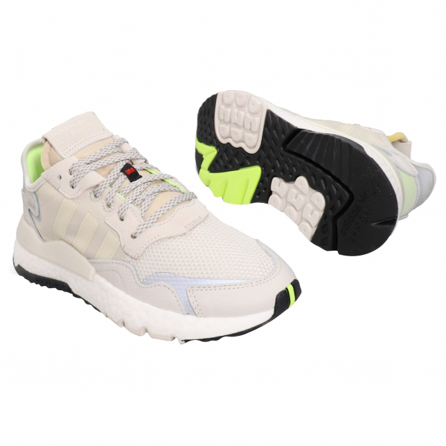 adidas WMNS Nite Jogger Raw White Light Brown