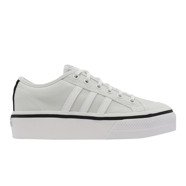 adidas WMNS Nizza Platform Footwear White GW3870 - KicksOnFire.com