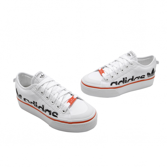 adidas WMNS Nizza Platform Footwear White Core Black