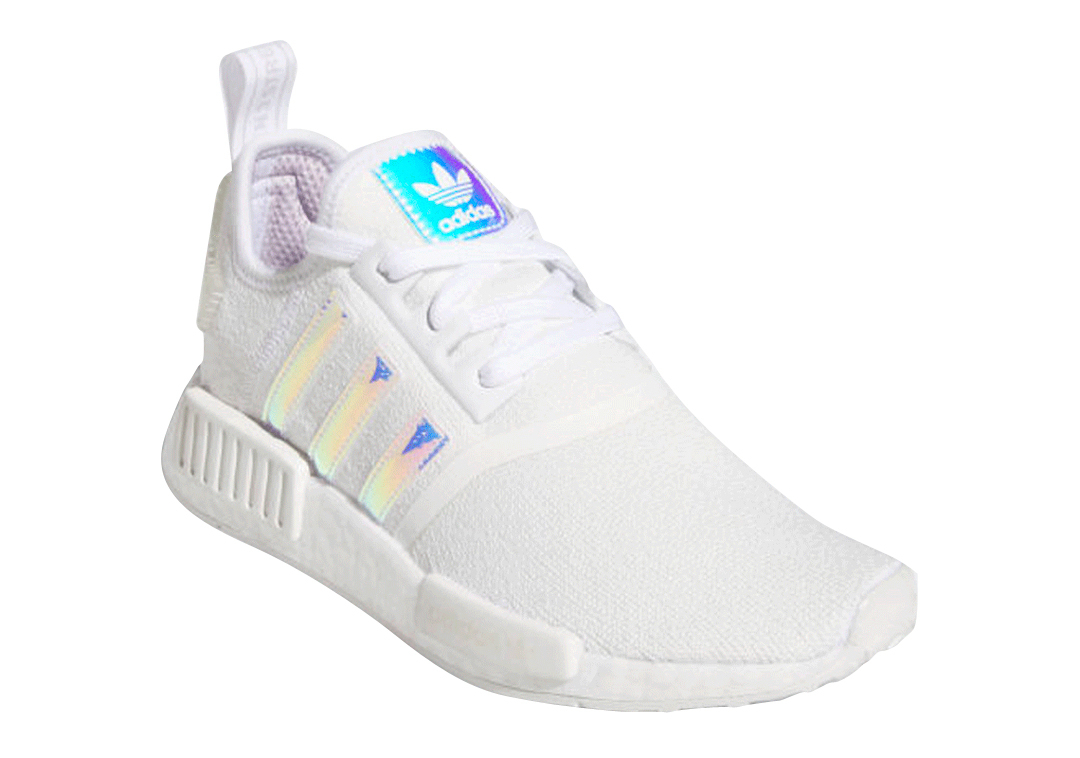 adidas WMNS NMD R1 Cloud White Iridescent - Aug 2020 - FY1263