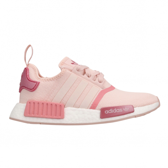 pink and white adidas nmd