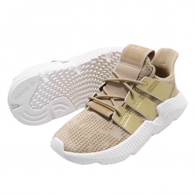 adidas WMNS Prophere Raw Gold Footwear White Jan 2019 CG6070 KicksOnFire