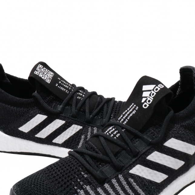 adidas WMNS PulseBoost HD Core Black Cloud White Grey Three