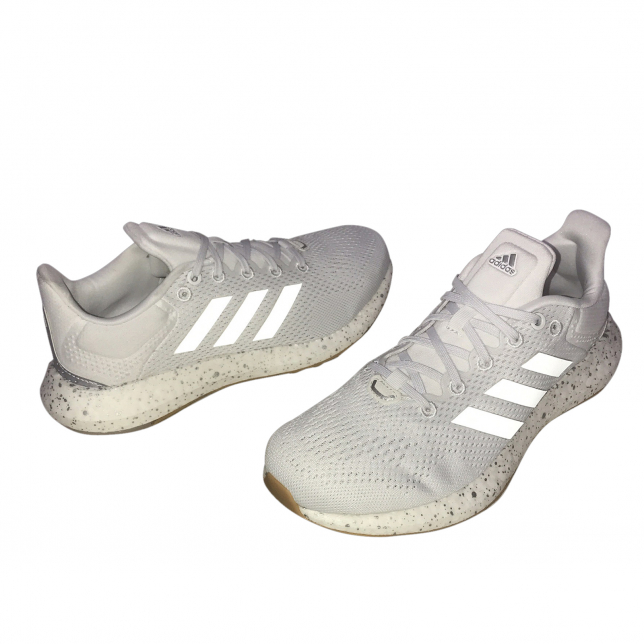 adidas WMNS Pure Boost 2021 Cloud White Silver Metallic