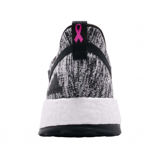 adidas WMNS Pure Boost X Core Black Shock Pink BB6544