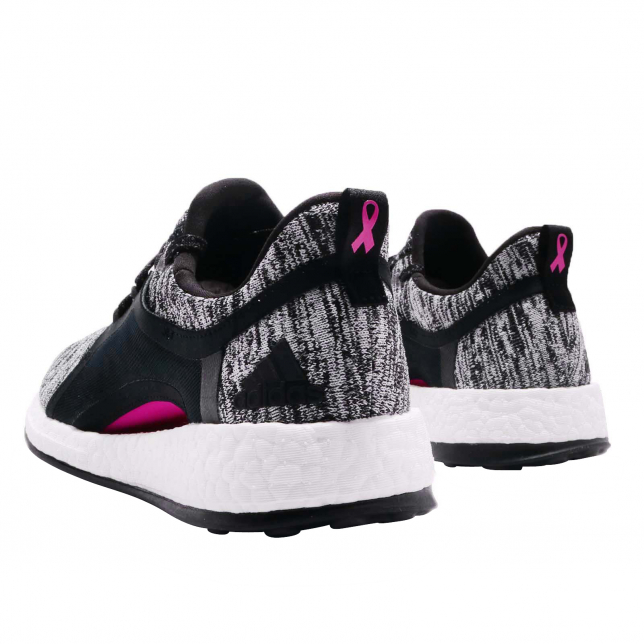 adidas WMNS Pure Boost X Core Black Shock Pink BB6544