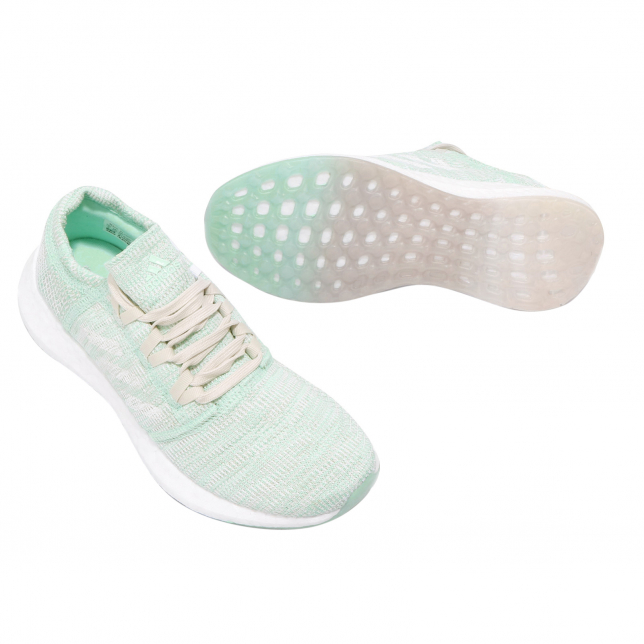 adidas WMNS PureBoost Go Clear Mint Cloud White - Apr 2019 - B75827