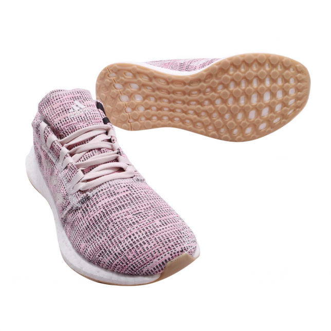 adidas Pure Boost Go Running White Mystery Ink (Women's)