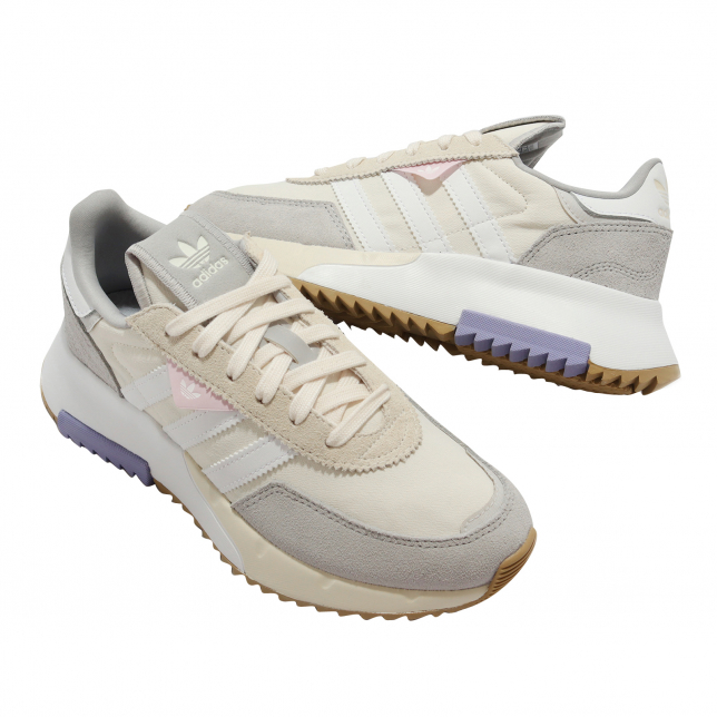 adidas WMNS Retropy F2 Cloud White Purple GW8275