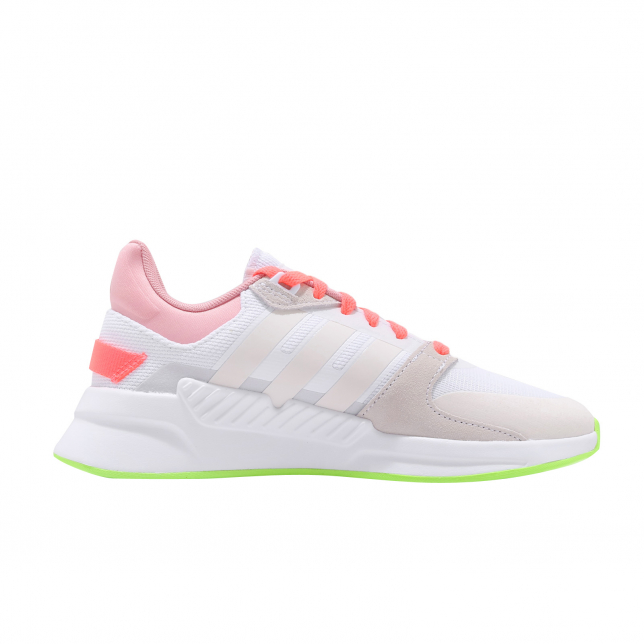 adidas WMNS Run90s Footwear White Signal Coral