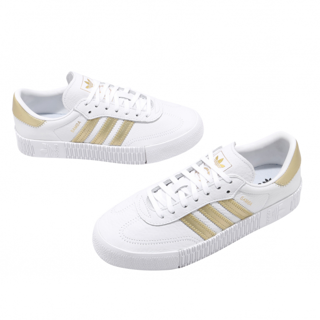 adidas WMNS Sambarose Footwear White Gold Metallic - Mar 2020 - EE4681