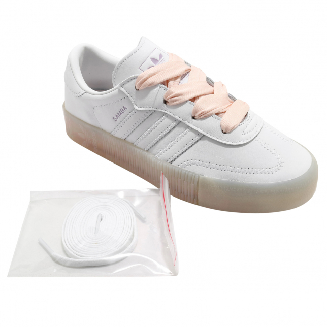 adidas WMNS Sambarose Footwear White Halo Pink FY3030 - KicksOnFire.com