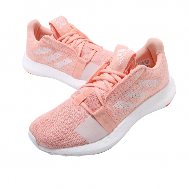 adidas WMNS SenseBoost GO Glow Pink Cloud White - Aug 2019 - G26947