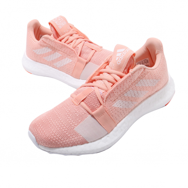 adidas WMNS SenseBoost GO Glow Pink Cloud White G26947