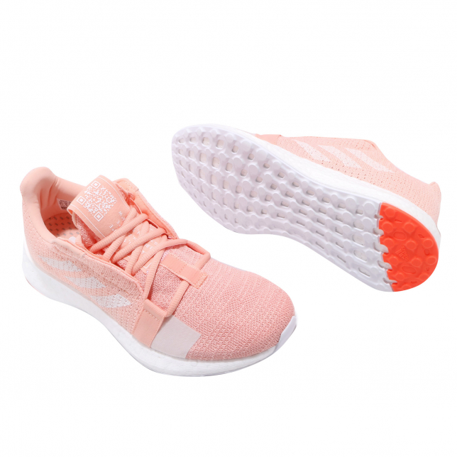 adidas WMNS SenseBoost GO Glow Pink Cloud White G26947