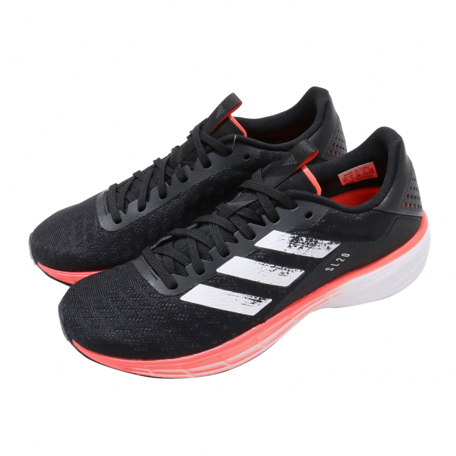adidas WMNS SL20 Core Black Signal Coral