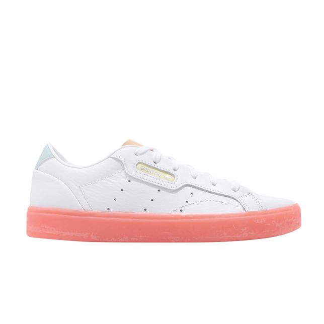 adidas WMNS Sleek Footwear White Signal Coral