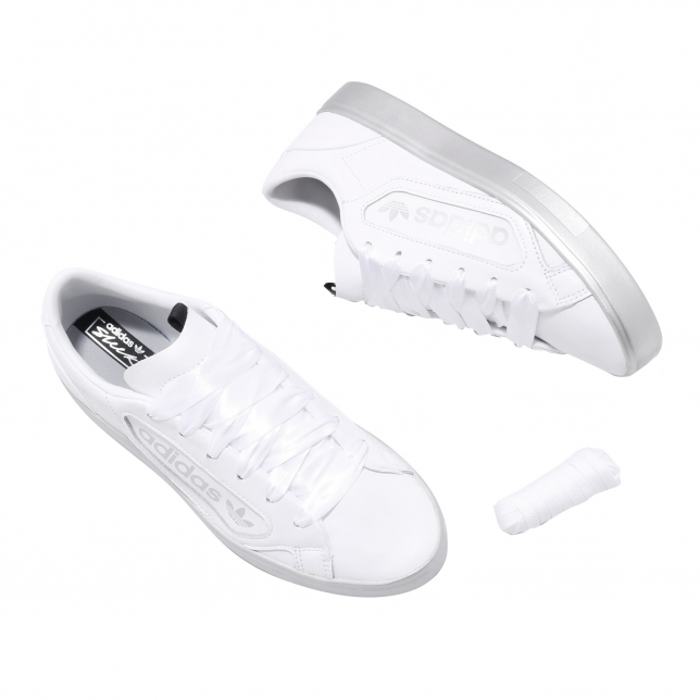 adidas WMNS Sleek Footwear White Silver Metallic