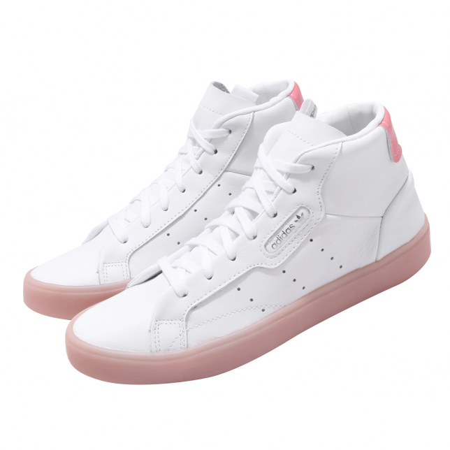 adidas WMNS Sleek Mid Footwear White Glow Pink