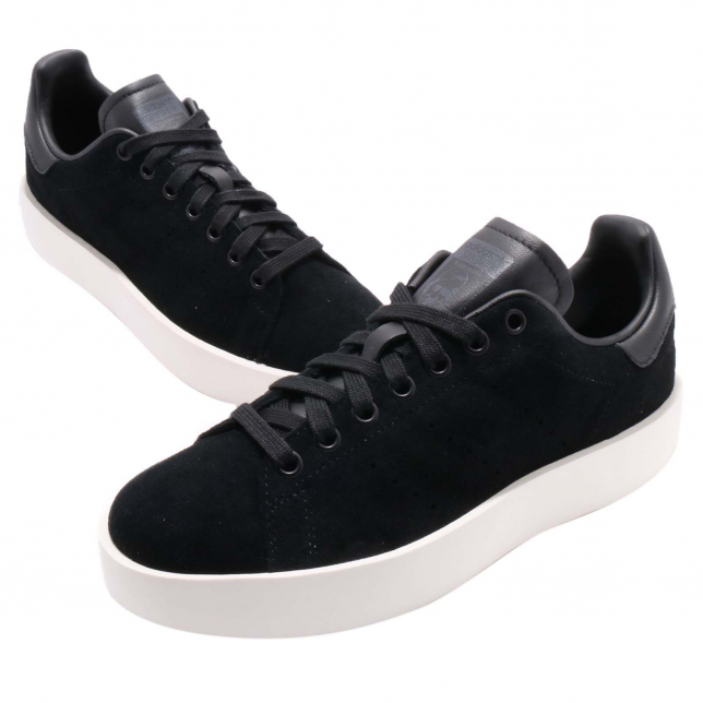 adidas WMNS Stan Smith Bold Core Black White CG3775