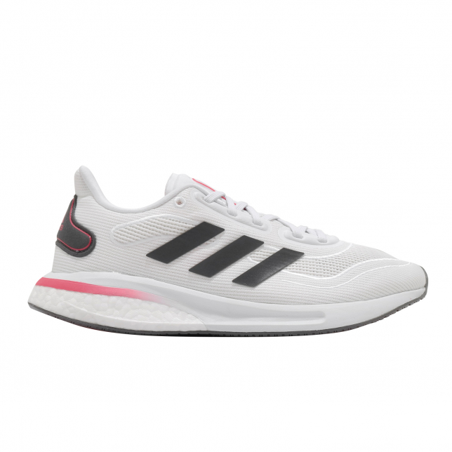 adidas WMNs Supernova Cloud White Grey Five Signal Pink - Jul 2020 - FV6020