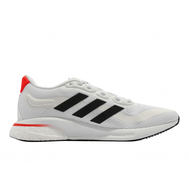 adidas WMNS Supernova Footwear White Solar Red