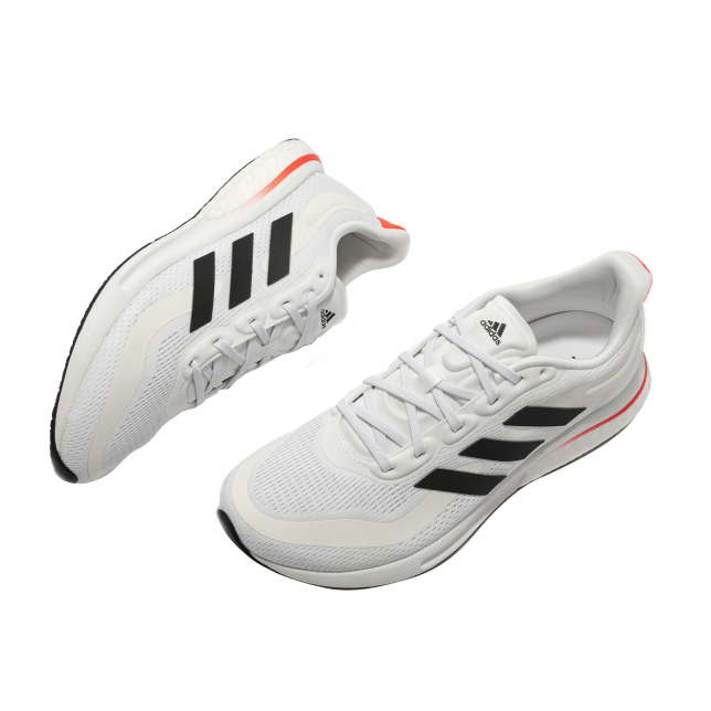 adidas WMNS Supernova Footwear White Solar Red