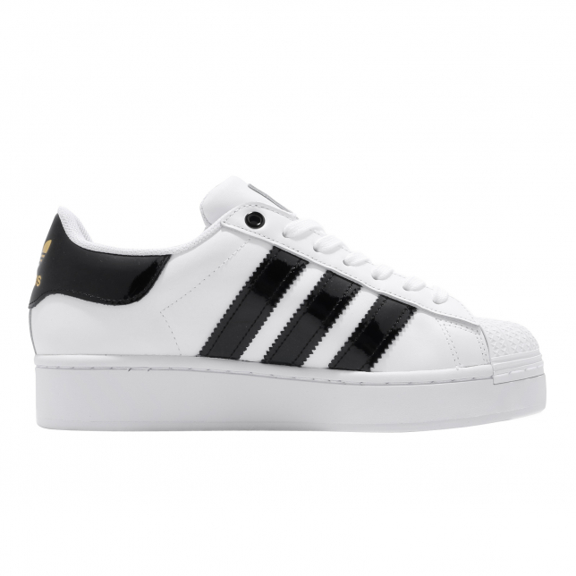 adidas WMNS Superstar Bold Cloud White Core Black Metallic Gold - Feb 2020 - FV3336