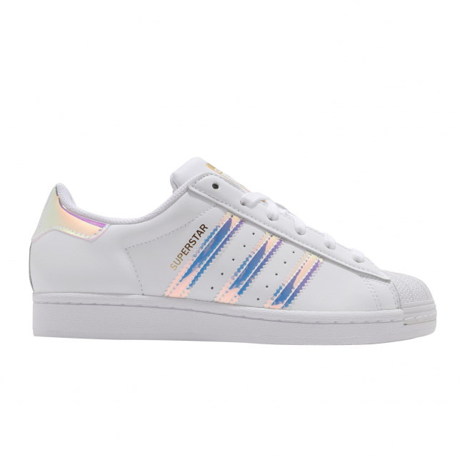 ADIDAS SUPER STAR J (WHITE/GOLD) –