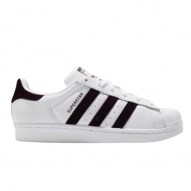 adidas WMNS Superstar Cloud White Red Night