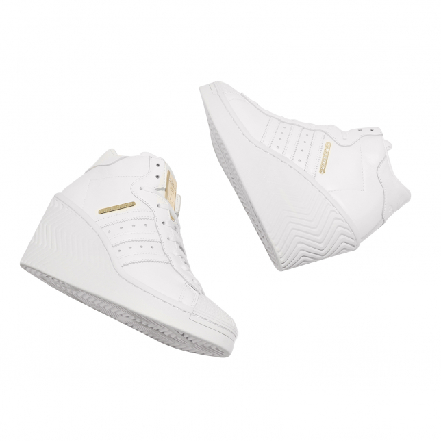 adidas WMNS Superstar Ellure Footwear White Gold Metallic FW3198