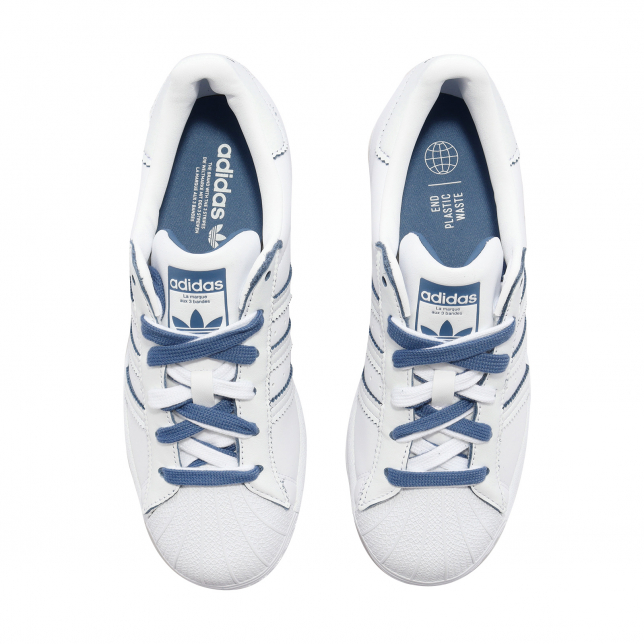 adidas WMNS Superstar Footwear White Altered Blue - Aug 2022 - GX2012