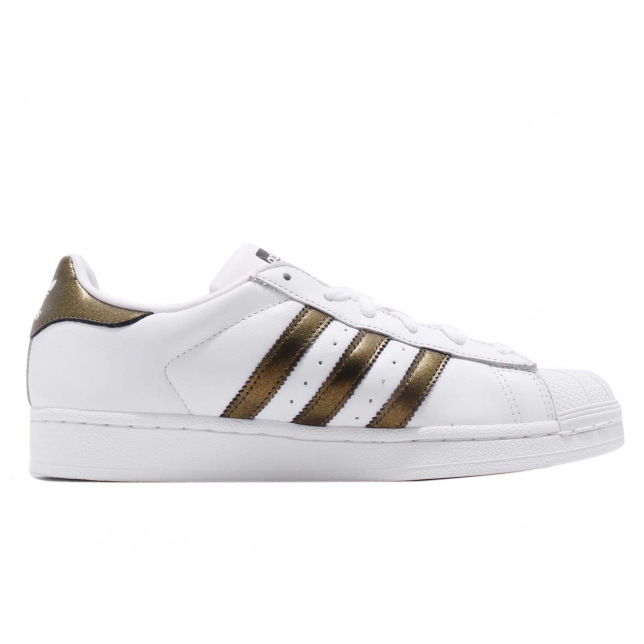 adidas WMNS Superstar Footwear White Gold