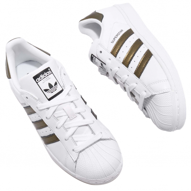 adidas WMNS Superstar Footwear White Gold