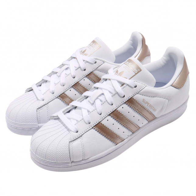 adidas WMNS Superstar Footwear White Gold