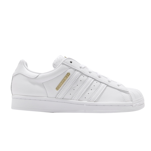 adidas WMNS Superstar Footwear White Gold Metallic