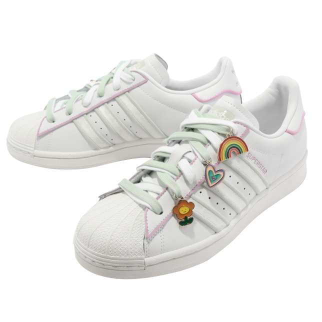 adidas WMNS Superstar Footwear White Linen Green