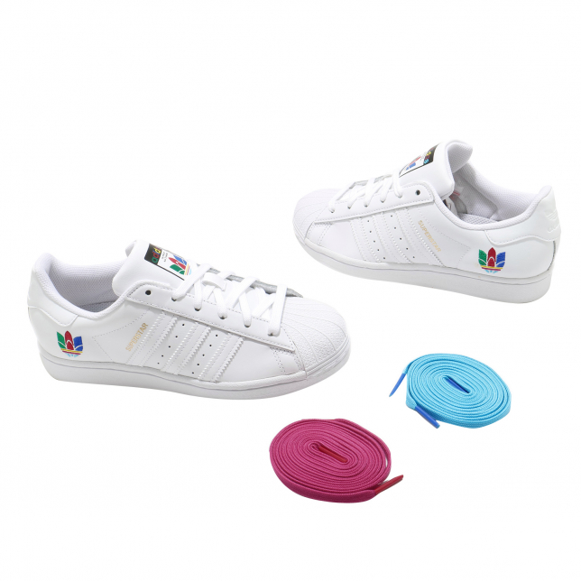 adidas WMNS Superstar Footwear White Real Magenta - Sep. 2020 - FW3694
