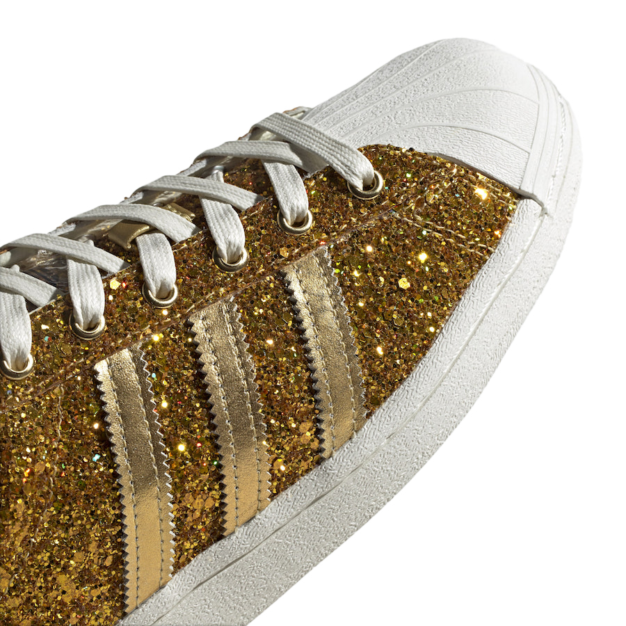 Adidas Wmns Superstar Gold Glitter