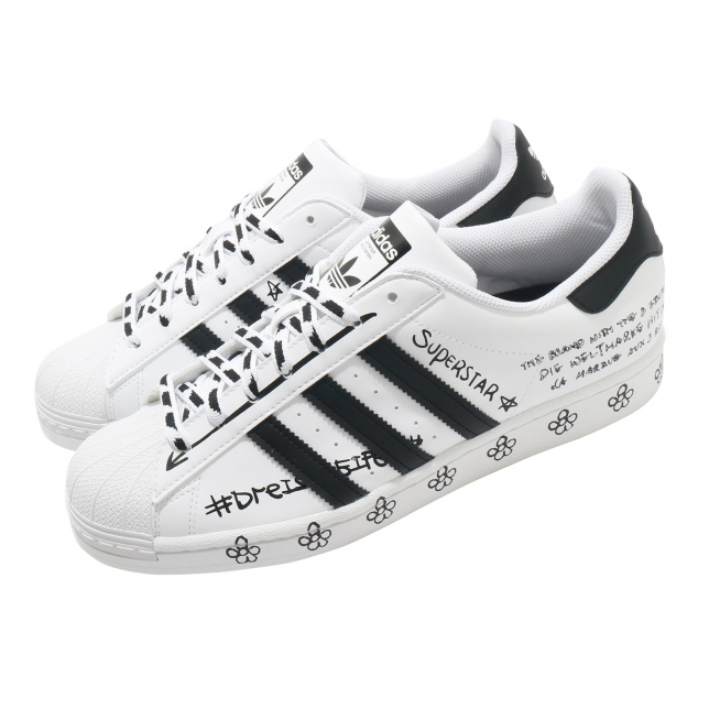 adidas WMNS Superstar Graffiti Footwear White Core Black GV9804