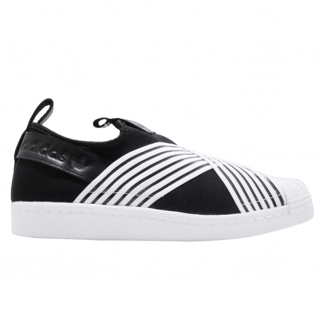 adidas WMNS Superstar Slip On Core Black Footwear White D96703