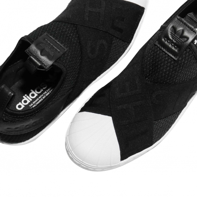 adidas WMNS Superstar SlipOn Core Black Footwear White CQ2382 ...