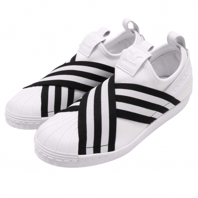 adidas WMNS Superstar Slipon Footwear White Core Black AC8581 ...