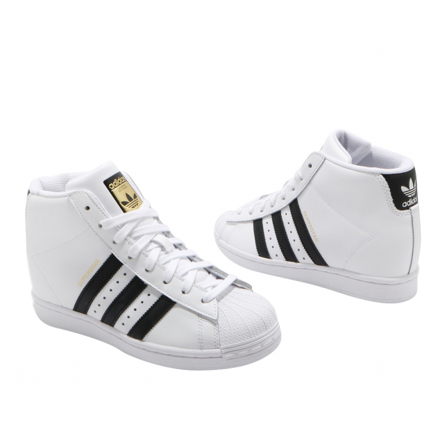 adidas WMNS Superstar Up Footwear White Core Black Gold Metallic FW0118 ...