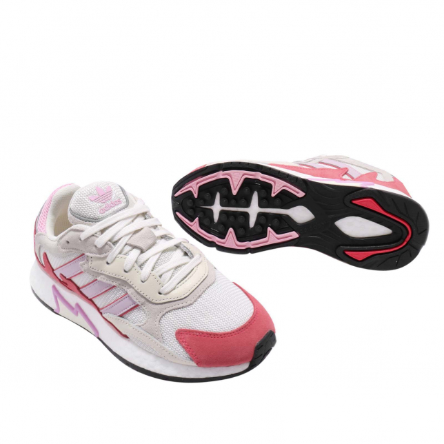 adidas WMNS Tresc Run Off White True Pink Shock Red