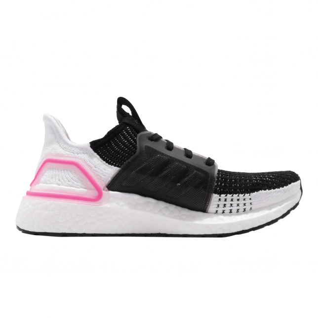 adidas WMNS Ultra Boost 2019 Black White Pink EF1625